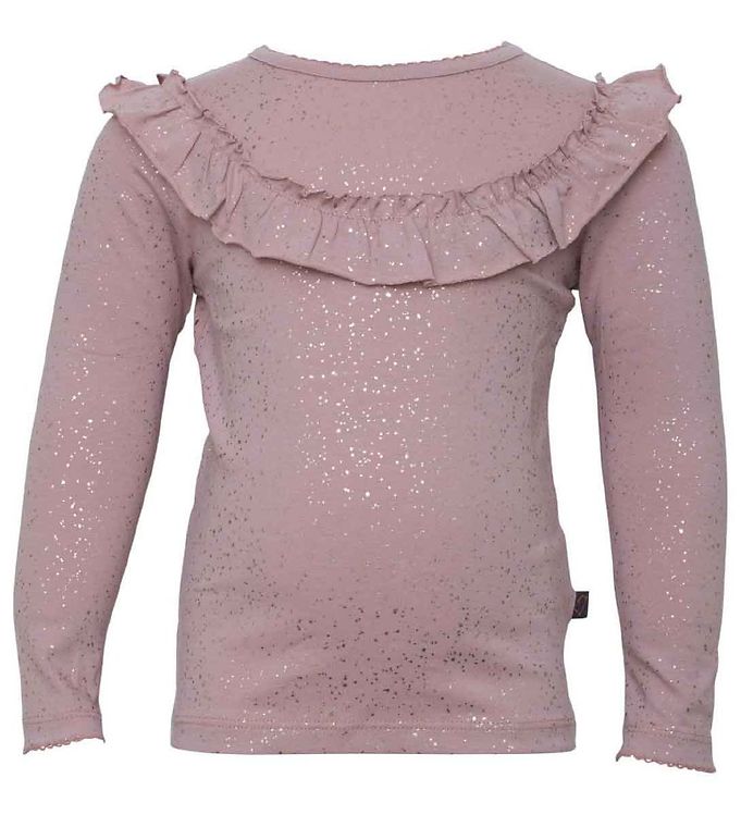 #3 - Little Wonders Bluse - Celine - Dusty Rose Glitter