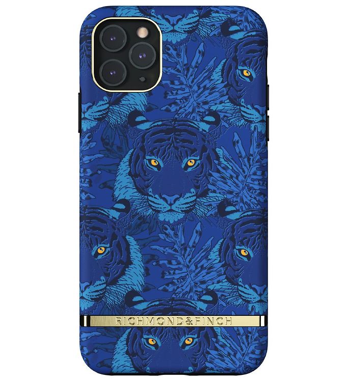 Richmond & Finch Cover - iPhone 11 Pro Max Blue Tiger unisex