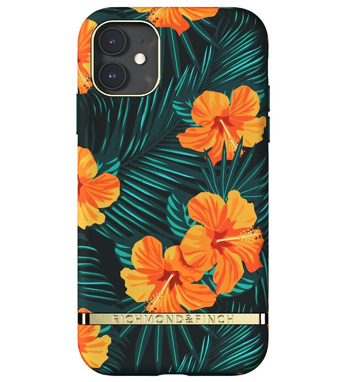 Richmond & Finch Cover - iPhone 11 Orange Hibiscus female