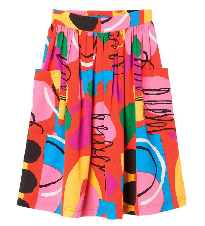 7: Stella McCartney Kids Nederdel - Painting Twill - Multifarvet