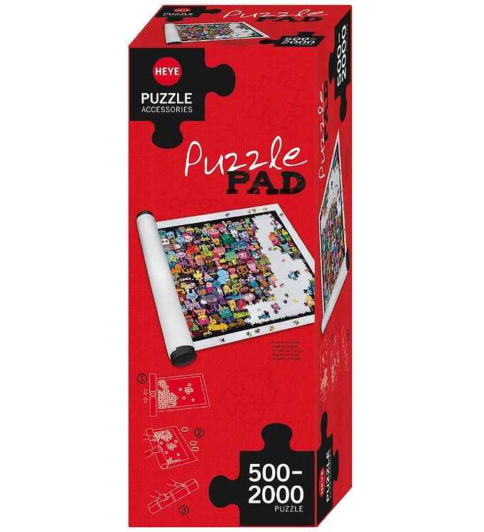Image of Heye Puzzle Puslespilsmåtte - 500 -2000 brikker - OneSize - Heye Puzzle Puslespil (149931-806367)