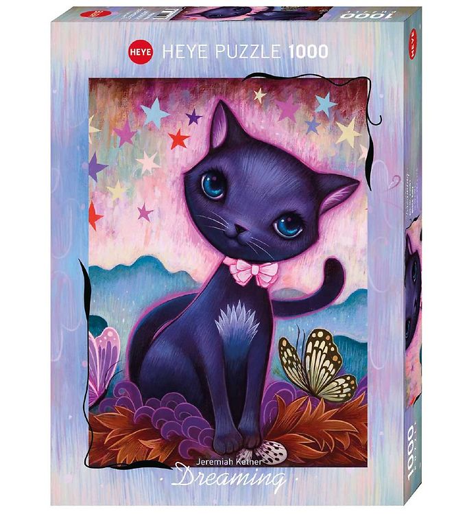Image of Heye Puzzle Puslespil - Black Kitty - 1000 Brikker - OneSize - Heye Puzzle Puslespil (149925-806361)