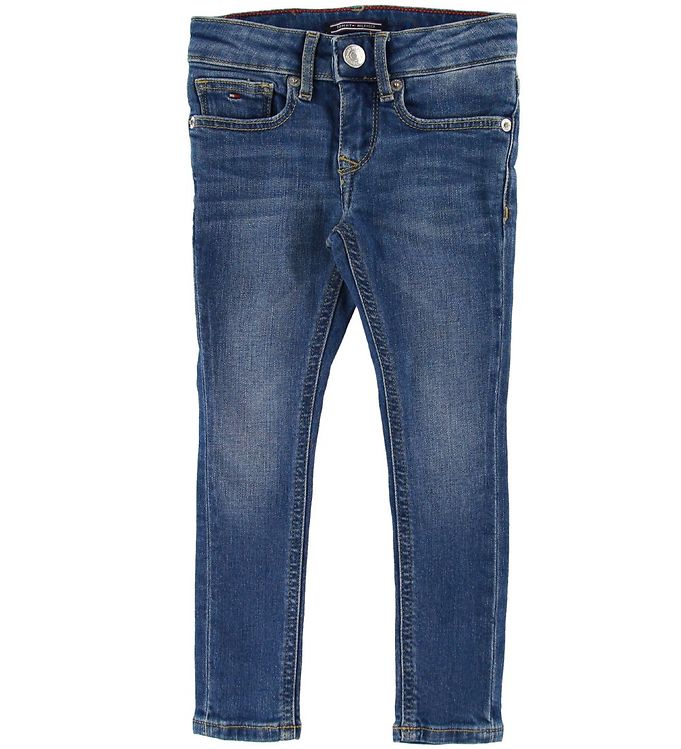 Image of Tommy Hilfiger Jeans - Nora Skinny - Lys Denim - 1½ år (86) - Tommy Hilfiger Bukser - Jeans (151336-812085)