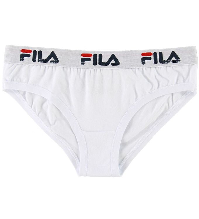 6: Fila Trusser - Junior - Hvid