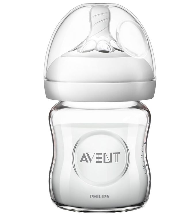 Philips Avent Natural sutteflaske i glas 120 ml - 0 mdr +