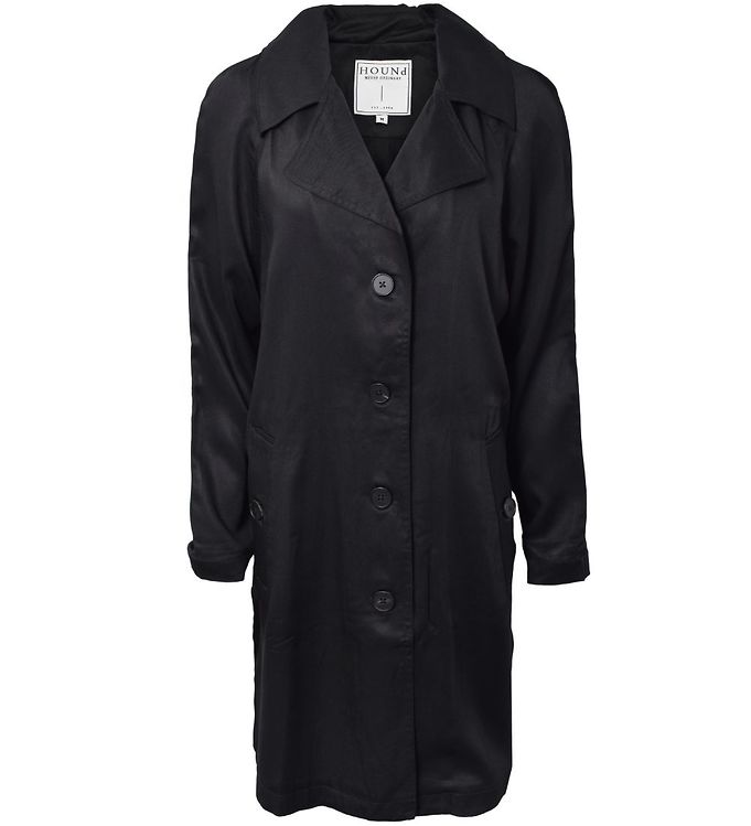 7: Hound Trenchcoat - Black