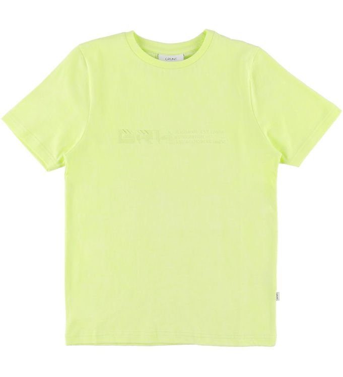 Image of Grunt T-shirt - Lapu - Neon Grøn (SF515)