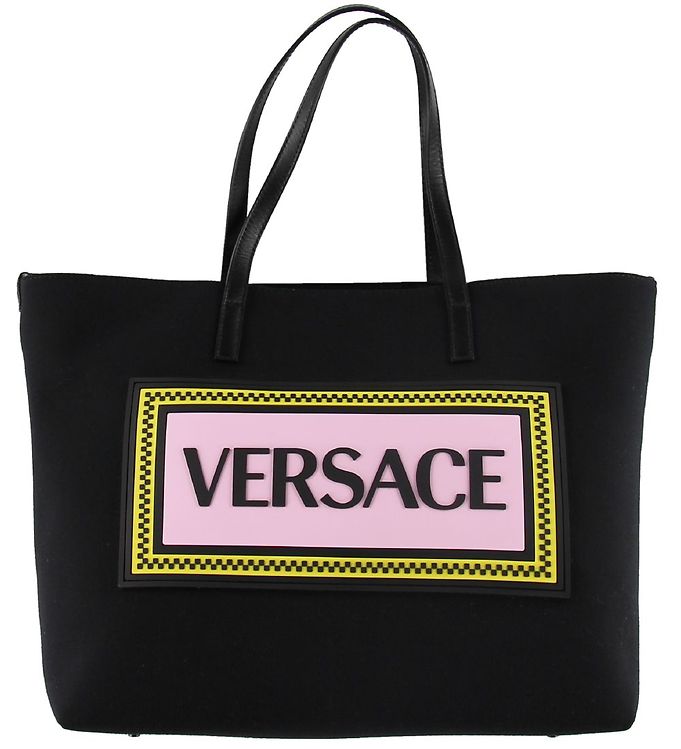 #2 - Versace Pusletaske - Sort m. Rosa