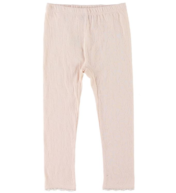 Billede af En Fant Leggings - Pink Champagne m. Blonder