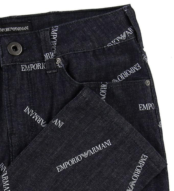 Kina Definition Krudt Emporio Armani Jeans - Navy m. Allover Print » Fri fragt i DK