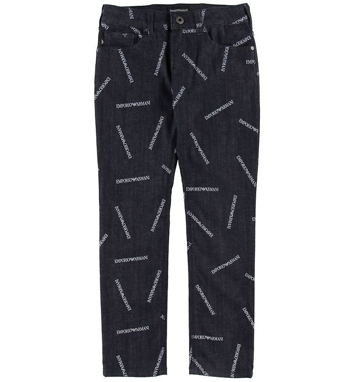 Emporio Armani Jeans Navy Allover Print