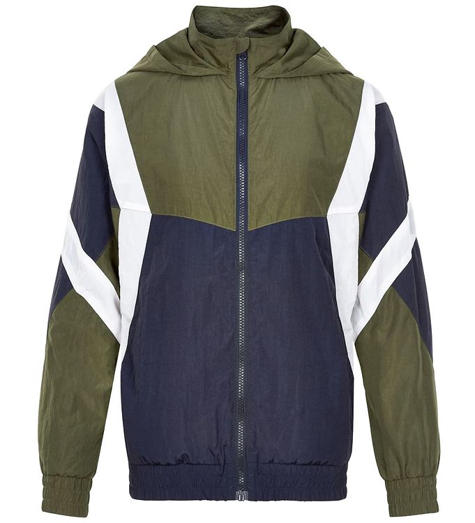 Cost:Bart Cardigan - Ingmar Track - Navy/Armygrøn