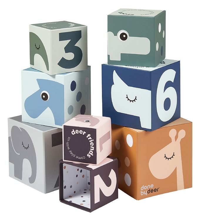 4: Done by Deer Stacking Cubes Deer Friends