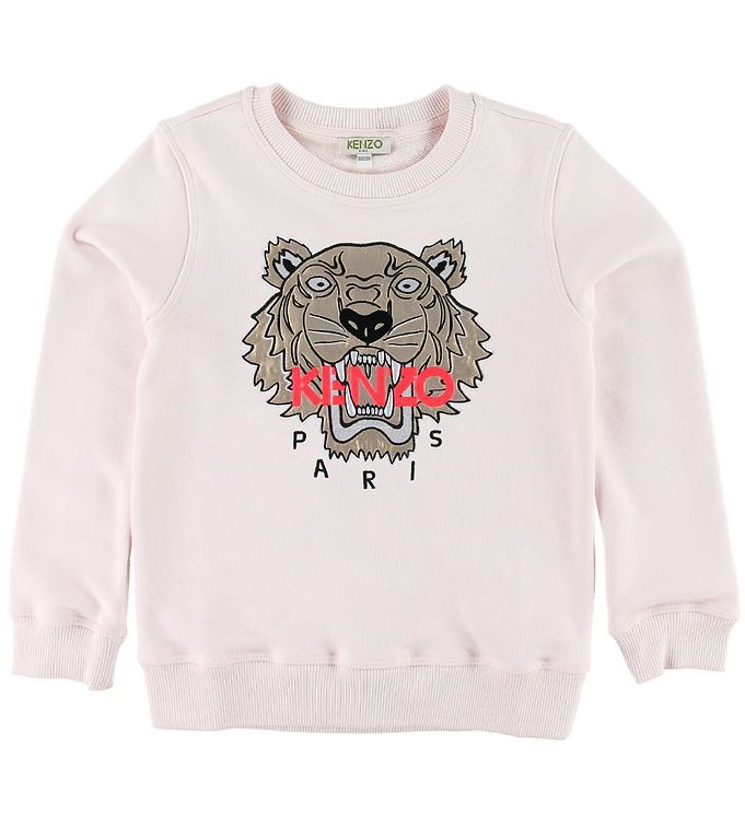 8: Kenzo Sweatshirt - Tiger - Rosa