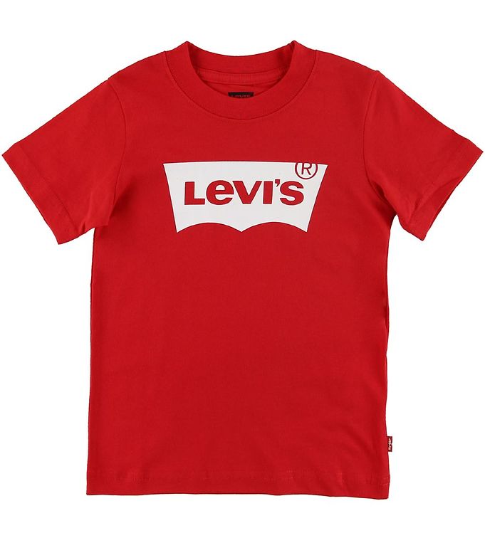 Levis T-shirt - Batwing - Rød