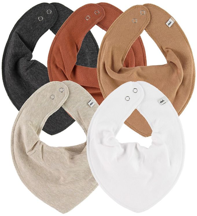 Pippi Bandana Hagesmæk 5-pak Indian Tan