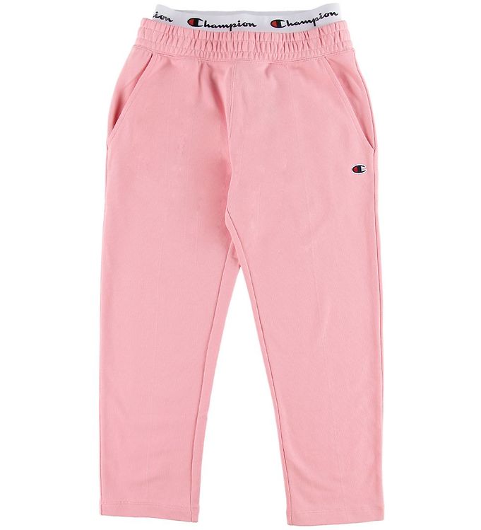 Image of Champion Fashion Sweatpants - Straight Hem - Pink - 16-18 år (176-188) - Champion Bukser - Bomuld (166846-891536)