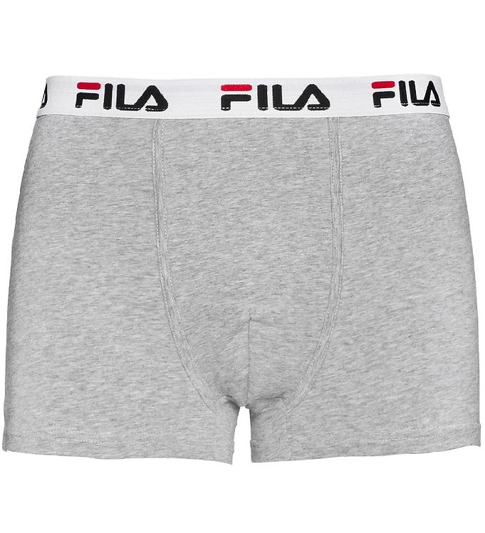 #2 - Fila Boxershorts - Gråmeleret m. Logo