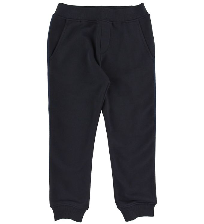 4: Emporio Armani Sweatpants - Navy m. Rød