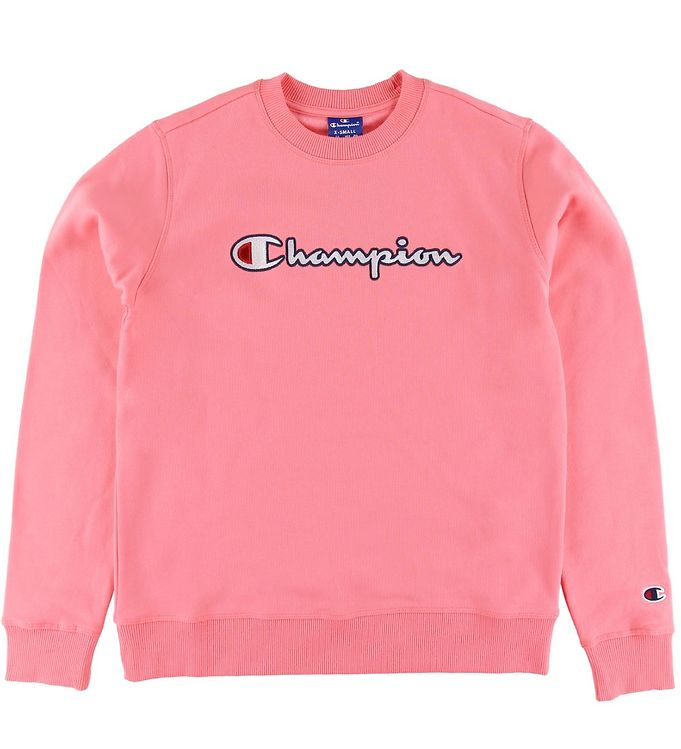 tunge tre tuberkulose Champion Fashion Sweatshirt - Pink m. Logo » Fri fragt i Danmark