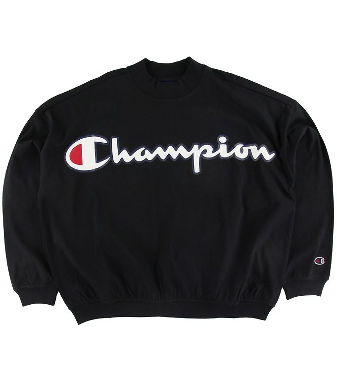 Image of Champion Fashion Bluse - Sort m. Logo (182768-932924)