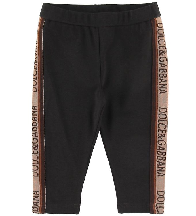 Dolce & Gabbana Leggings - Ibenholt m. Logo female