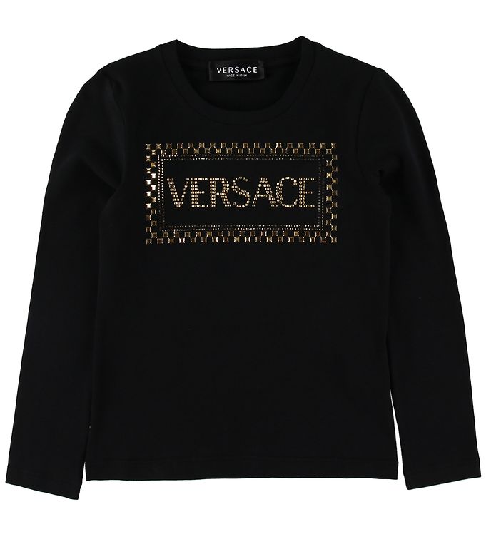Versace Bluse Sort Nitter