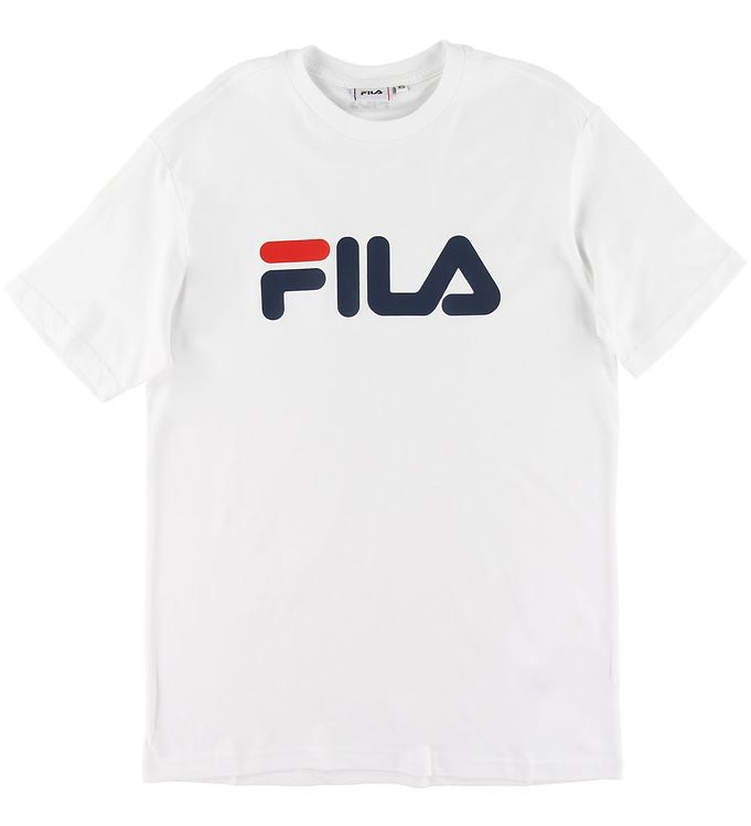 Forberedende navn død Personlig Fila T-shirt - Classic - Hvid » Fri hjemmelevering i DK