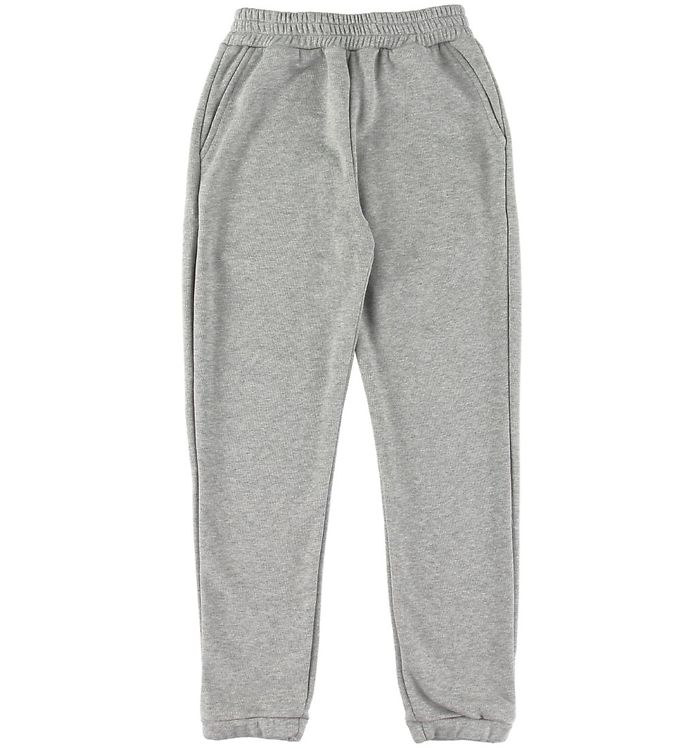 6: Grunt Sweatpants - Lilian - Gråmeleret