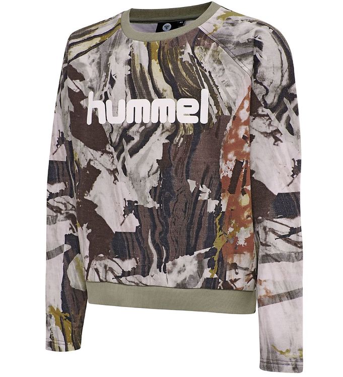 Hummel Teens Sweatshirt - hmlFilli Rosa Camo » i DK