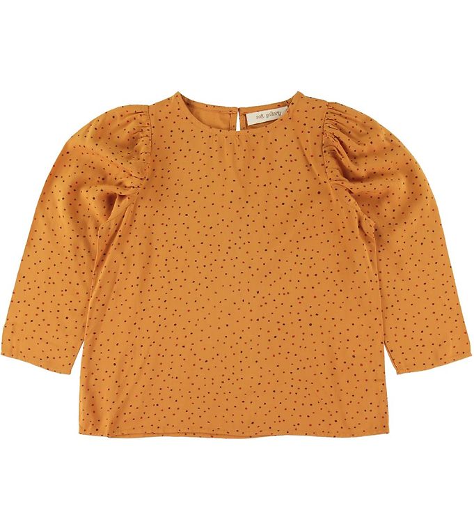 Soft Gallery Bluse Gaelle Orange M Prikker