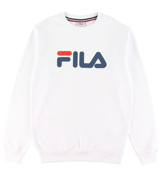 Optøjer Ældre borgere pastel Fila Sweatshirt - Classic Pure - Bright White » Fragtfri i DK