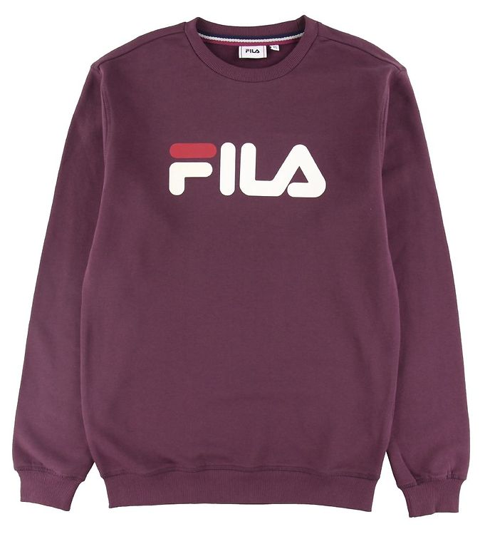 Enlighten Smigre Ubarmhjertig Fila Sweatshirt - Classic Pure - Tawny Port | Fri fragt i DK