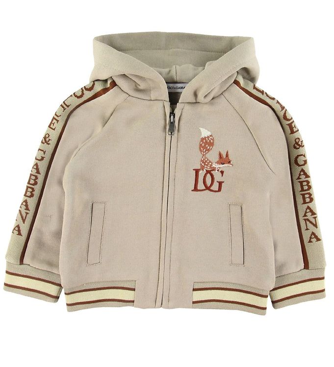 Dolce & Gabbana Cardigan Beige Ræv