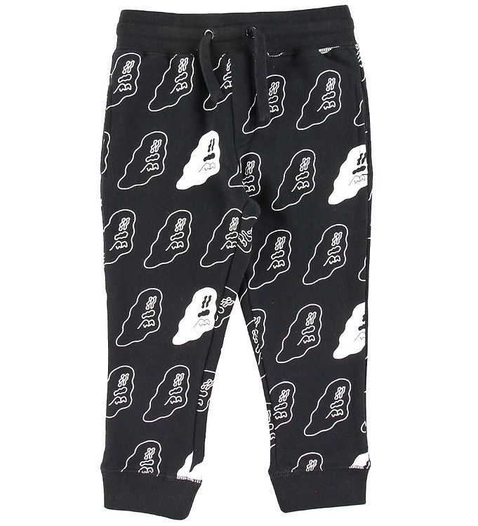 8: Stella McCartney Kids Sweatpants - Halloween Ghosts - Sort