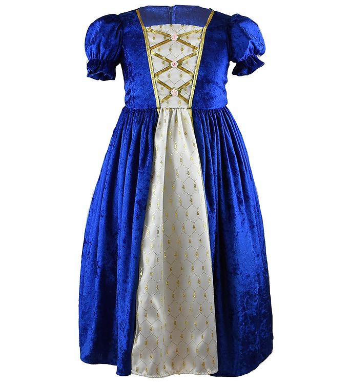 Billede af Den Goda Fen Udklædning - Prinsessekjole - Blå - 3-4 år (98-104) - Den Goda Fen Udklædning