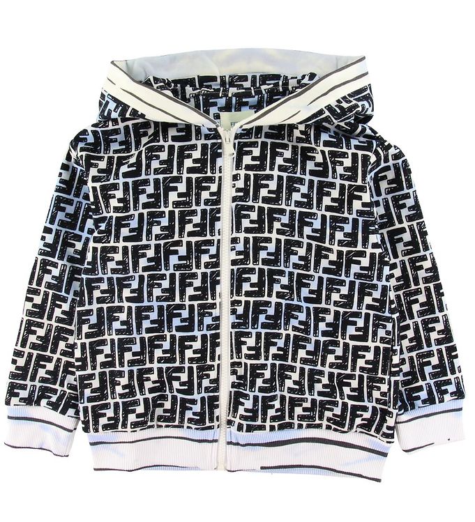 Fendi Cardigan Lyseblå Logo