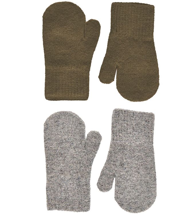 CeLaVi Luffer – Uld/Nylon – 2-pak – Military Olive/Gråmeleret