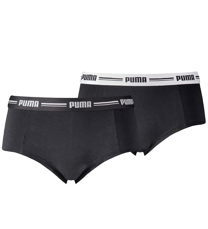 5: Puma Hipsters - Mini Shorts - 2-pak - Sort