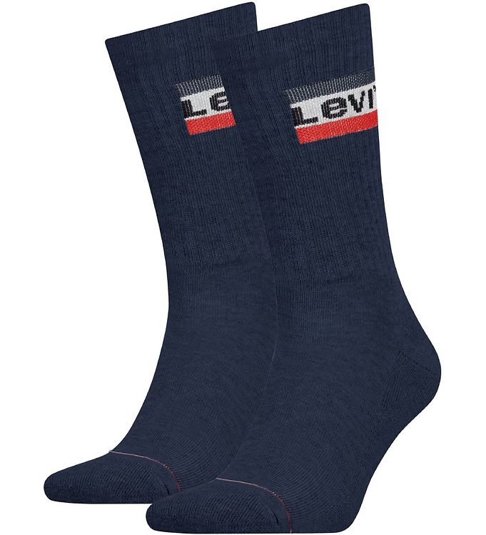 6: Levis Strømper - 2-pak - Dress Blues