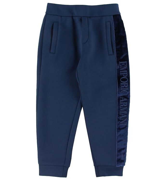 9: Emporio Armani Sweatpants - Blue Cobalto