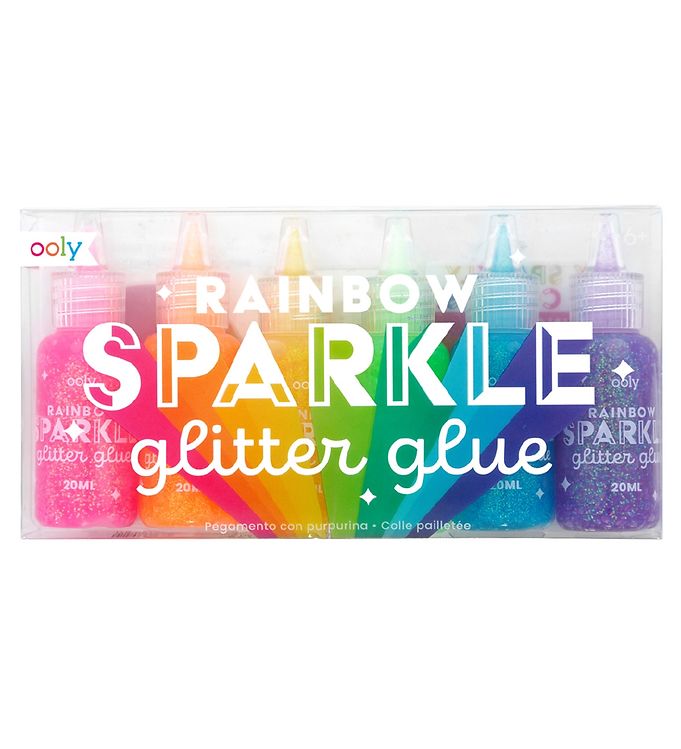 13: Ooly Glimmerlim - 6 stk. - Rainbow Sparkle