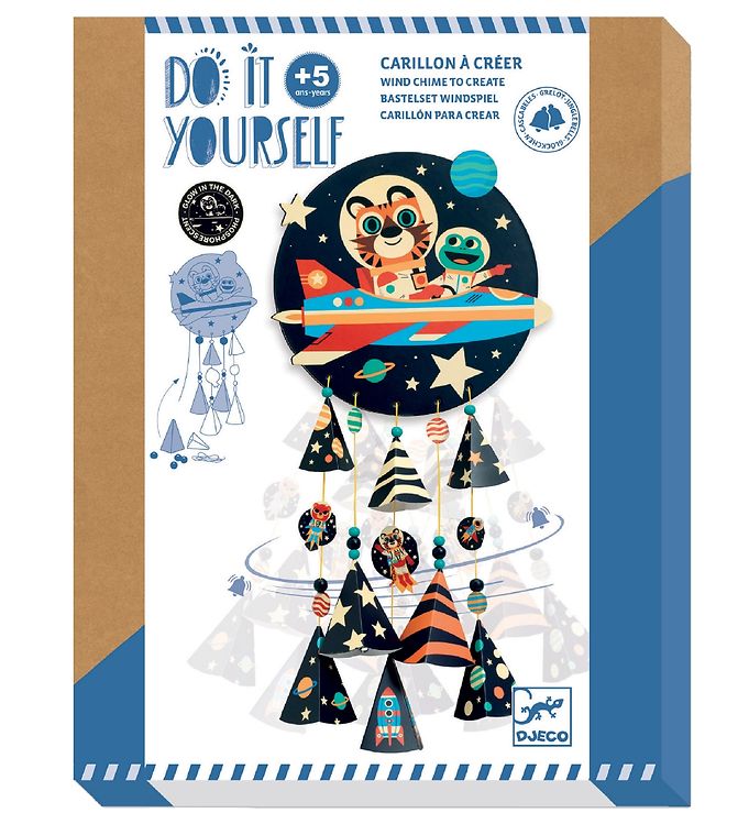 Djeco Do It Yourself Vindspil Stjerner