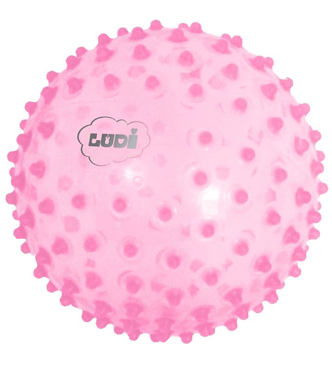 Ludi Sansebold - 20 cm - Rosa m. Massageknopper