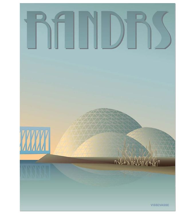Vissevasse Plakat - 50x70 - Randers - Regnskoven