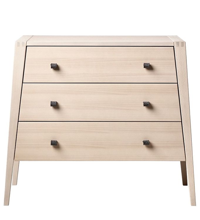 Kommode, 3 Skuffer, Bøg