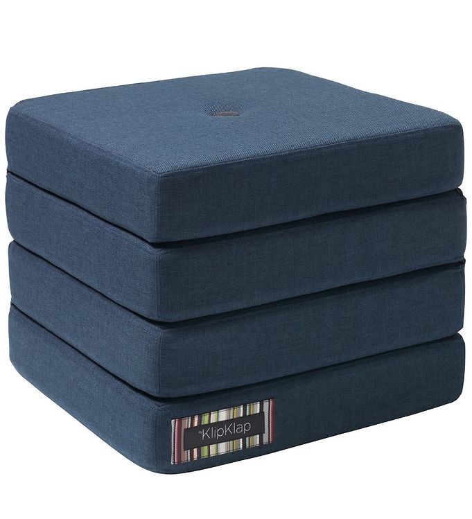 Image of by KlipKlap Foldemadras - 4 Fold - Dark Blue/Black - OneSize - by KlipKlap Madras (133080-720472)