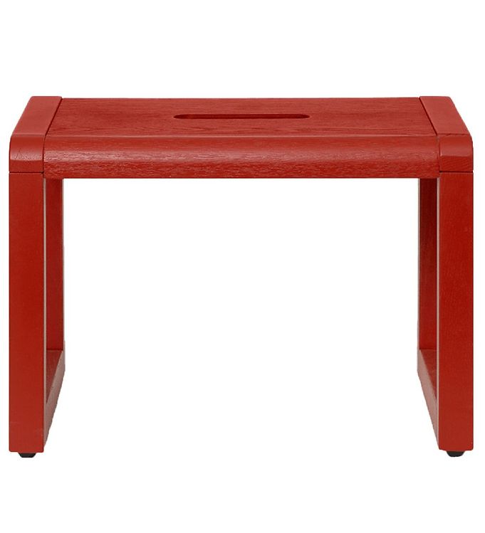 ferm Living Skammel - Little Architect - Poppy red