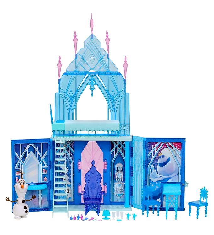 Image of Disney Frozen Slot - 86 cm - Elsas Fold & Go Ice Palace - OneSize - Frost Legetøj (234689-1324191)