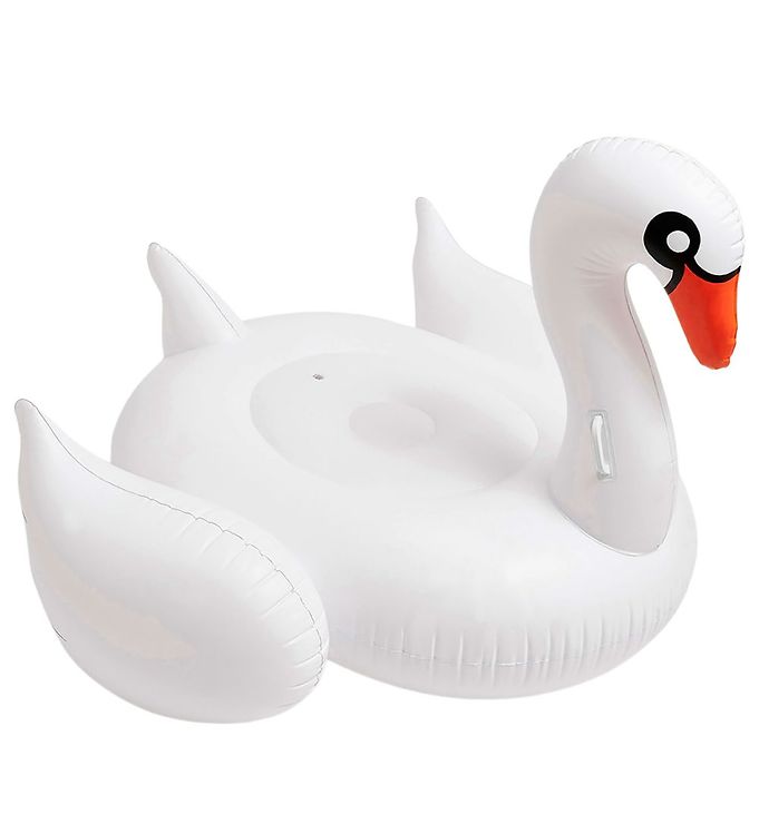 SunnyLife Luxe Ride On Swan White